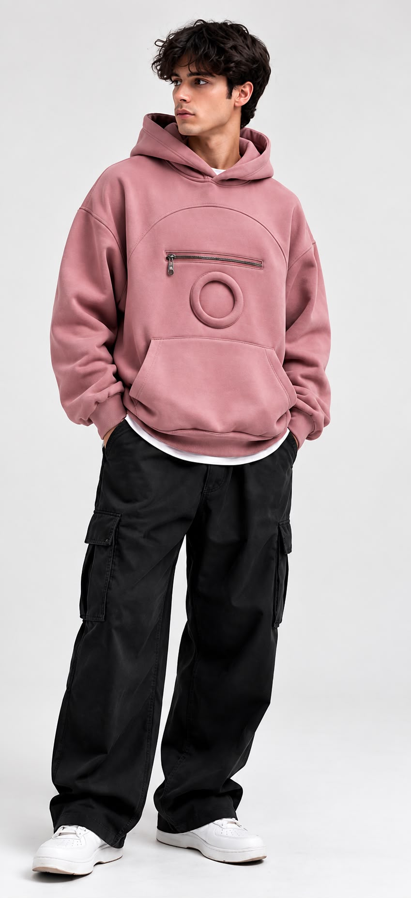 Patiyo Evcil Hayvan Taşıma Cepli Kapüşonlu Sweatshirt