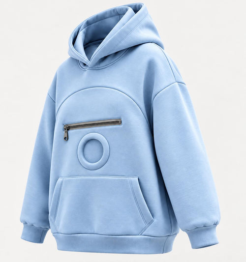 Patiyo Evcil Hayvan Taşıma Cepli Kapüşonlu Sweatshirt