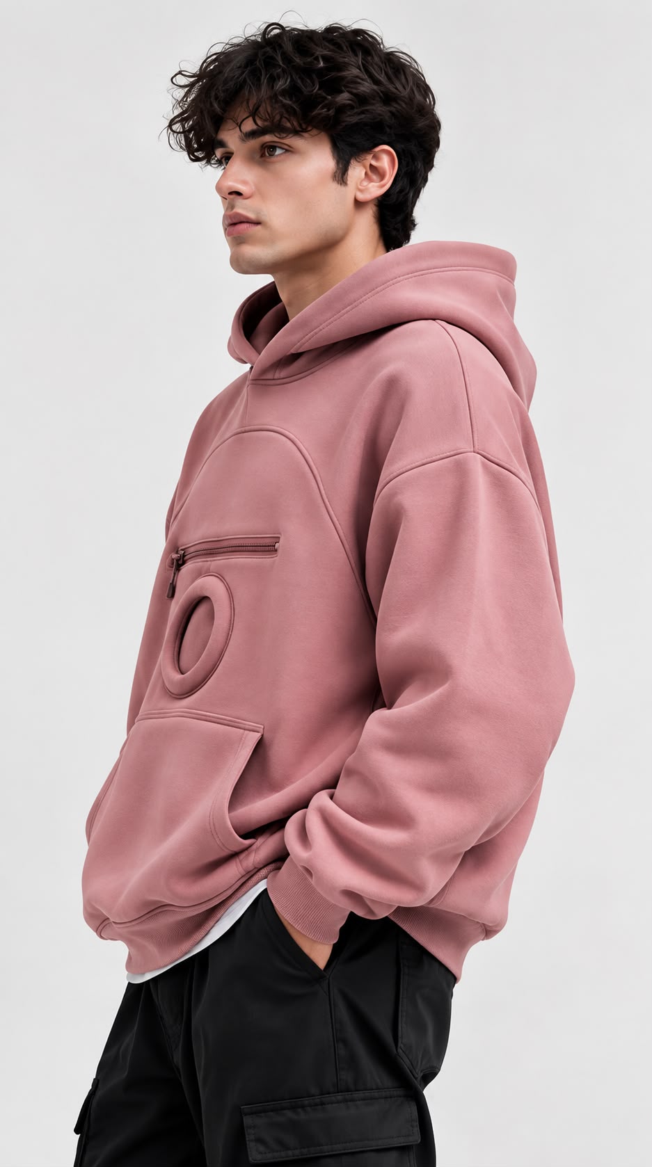 Patiyo Evcil Hayvan Taşıma Cepli Kapüşonlu Sweatshirt