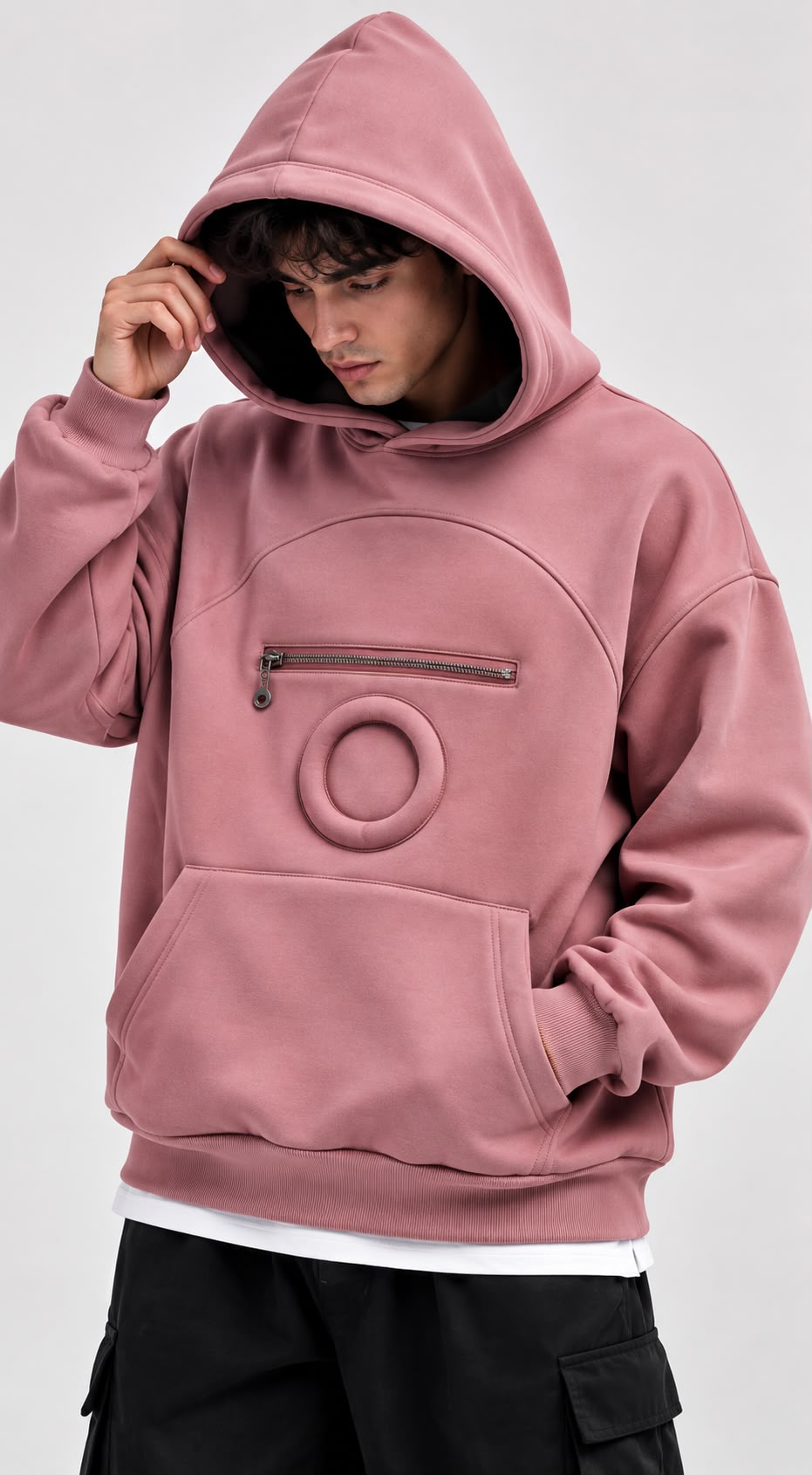 Patiyo Evcil Hayvan Taşıma Cepli Kapüşonlu Sweatshirt
