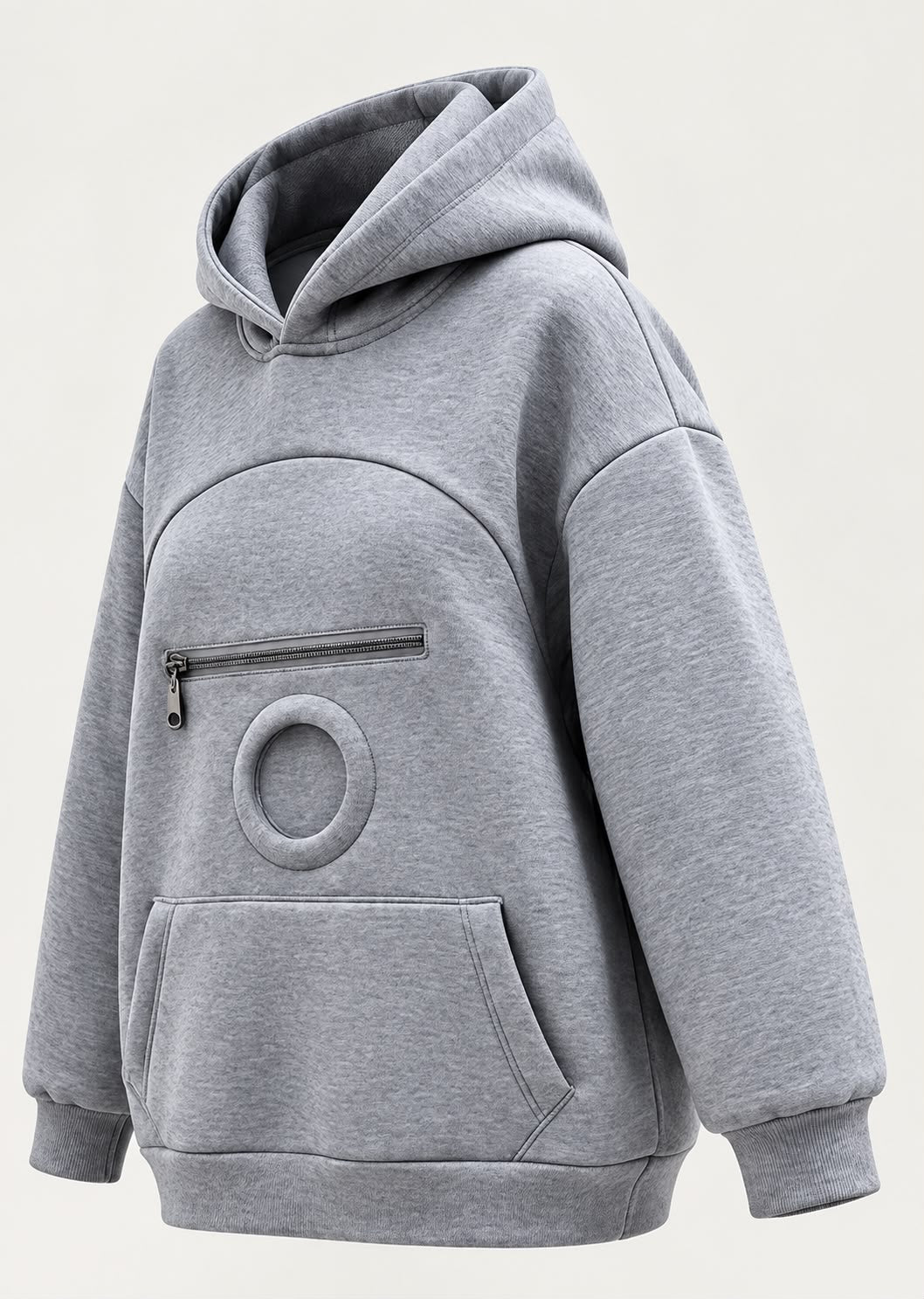 Patiyo Evcil Hayvan Taşıma Cepli Kapüşonlu Sweatshirt