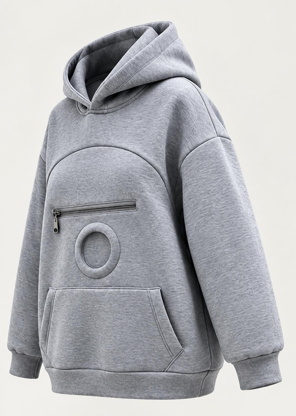 Patiyo Evcil Hayvan Taşıma Cepli Kapüşonlu Sweatshirt